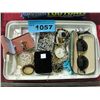 Image 1 : Box of assorted costume jewelery etc