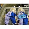 Image 1 : 2 clown puppets