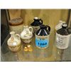 Image 1 : collection of stoneware liqour jugs
