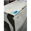 Image 1 : Almond apartment size freezer, plugged in and