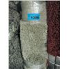 Image 1 : small white shag area rug
