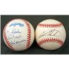 Image 1 : Rick Dempsey and Rick Hoiles Signed Baseballs Orioles