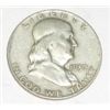 Image 1 : 1957-D FRANKLIN SILVER HALF DOLLAR *RARE NICE EARLY HALF DOLLAR* COIN CAME OUT OF SAFE!!