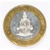 Image 2 : SILVER STRIKE .999 FINE SILVER $10 CASINO GAMING COIN *BLACKHAWK COLORADO/PAT GARRETT WEIGHS 1.34ozs
