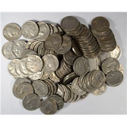 ( 100 ) FULL READABLE DATE BUFFALO NICKELS, VARIOUS DATES