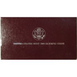 1988 UNITED STATES OLYMPICS PROOF COMMEMORATIVE SILVER DOLLAR