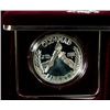 Image 2 : 1988 UNITED STATES OLYMPICS PROOF COMMEMORATIVE SILVER DOLLAR