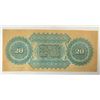 Image 2 : 1872  $20  State of South Carolina Rev Bond Scrip CU     est $100-$125