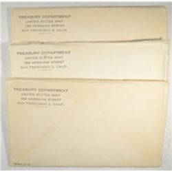 3  1962  mint sets with mint pkging  est $160-$175