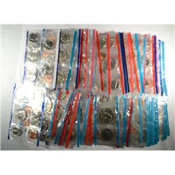 Group of various years loose mint sets  over $75 face mint sealed