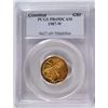 Image 1 : 1987 Constitution $5 gold  proof  PCGS PR69DCAM  est $450-$475
