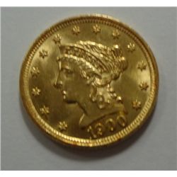 1900   $2 1/2  Gold  BU est  $450-$460
