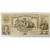 Image 1 : 1861 3rd issue  $20 Confederate States America currency   XF est $175-$200