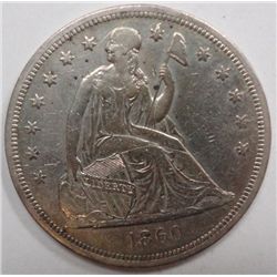 1860O Seated $  XF  est  $425-$450
