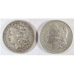 1896O  Morgan $  XF/AU-96S F/VF  est $90-$95