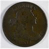 Image 1 : 1803 1/100/000  Large penny VF dark choc color porous  est  $175-$180