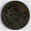 Image 2 : 1803 1/100/000  Large penny VF dark choc color porous  est  $175-$180