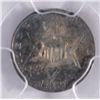 Image 2 : 1857  3 cent silver  PCGS64  GREAT TONING est  $1200-$1300