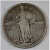 Image 1 : 1917-S T-1 STANDING LIBERTY QUARTER VF NICE