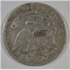 Image 2 : 1833 BUST HALF DOLLAR F-VF ORIGINAL