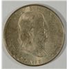 Image 1 : 1948D  Franklin  half $ AT LEAST A 64 RIGHT FROM A MINT SET  est $75-$85