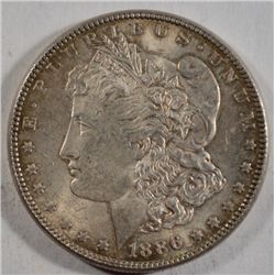 1886  Morgan $MS62 nice toning  est $50--$55