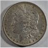 Image 1 : 1896O   Morgan $  AU all original highly lusterous  est $150--$175