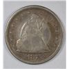 Image 1 : 1875S 20 center borderline VF   est $135-$150