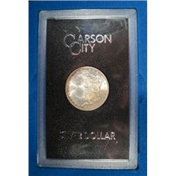 1884CC  Morgan GSA $no hinge box w/papers. MS63  est  $220-$230