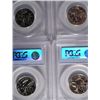 Image 10 : 20 PCGS69CAM silver 1976S Washington quarters--DCAM PCGS price guide = $42 each