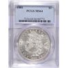 Image 1 : 1881  Morgan $ $ PCGS64   est $140-$150