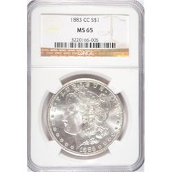 1883CC  Morgan $ $ NGC65 A BLAZER MAY BE A 66 est $450-$475