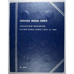 Indian penny set 1857-1909 minus 64L-68 thru 72-77-08S-09S circ est $2500-$300