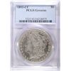 Image 1 : 1893CC  Morgan $ PCGS genuine coin is a F/ VF  est $300-$325