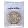 Image 1 : 1898S  Morgan $  PCGS55  est $100-$125