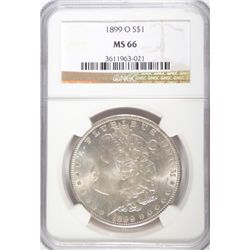 1899O  Morgan $  NGC66  est $400-$425
