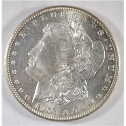 1904O Morgan $ MS64   est $80-$90