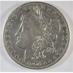 1904S Morgan $ VF   est $80-$90