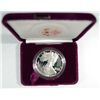 Image 1 : 1988 PROOF AMERICAN SILVER EAGLE WITH ORIGINAL BOX  AND COIN
