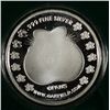 Image 3 : " GARFIELD " ONE OUNCE .999 SILVER ART ROUND WITH CAPSULE/GIFT BOX