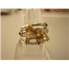 Image 1 : 37.25 CTW CITRINE RING .925 STERLING SILVER