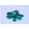 Image 1 : 92.62 CTW AFRICAN EMERALD MIX SHAPES LOOSE STONES