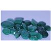 Image 1 : 121.85 CTW AFRICAN EMERALD MIX SHAPES LOOSE STONES