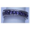 Image 1 : 23.25 CTW TANZANITE RING .925 STERLING SILVER