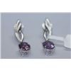 Image 1 : 27.80 CTW GARNET EARINGS .925 STERLING SILVER