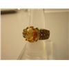 Image 1 : 39.50 CTW CITRINE RING .925 STERLING SILVER