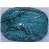 Image 1 : 749.00 CTW AFRICAN EMERALD DESIGNED MEDIUM  OVAL LOOSE