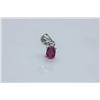 Image 1 : 4.00 CTW RUBY PENDANT .925 STERLING SILVER