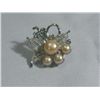 Image 1 : LUXURIOUS PEACH PEARL CZ BROOCH AUTHENTIC PHILIPPINE PE