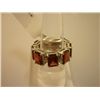 Image 1 : 39.75 CTW GARNET RING .925 STERLING SILVER